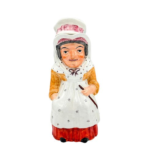 STAFFORDSHIRE POTTERY LIDDED TOBY