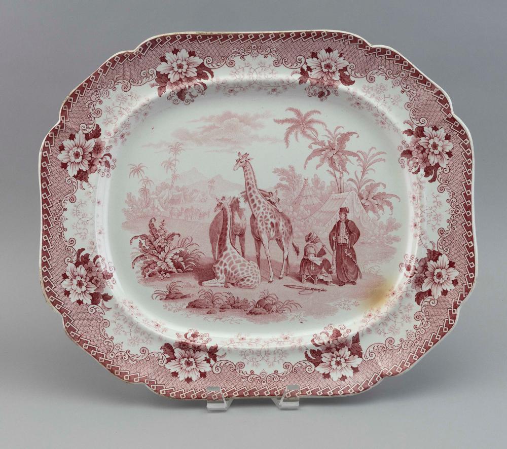 STAFFORDSHIRE RED TRANSFERWARE