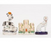 Staffordshire seated Dalmation