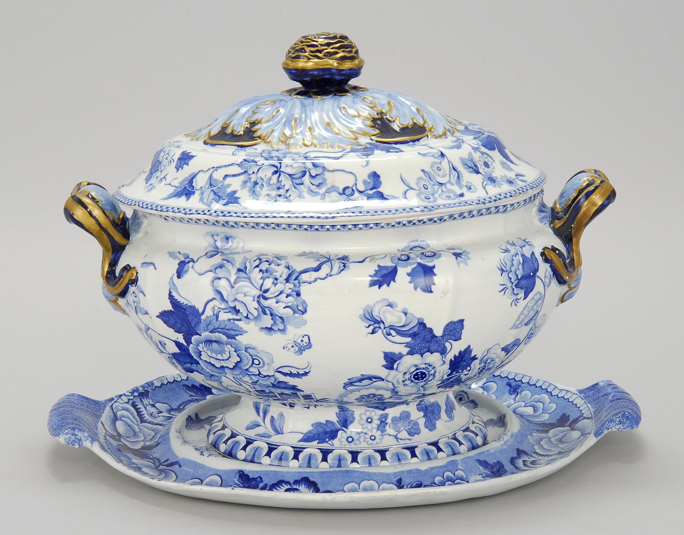 STAFFORDSHIRE SOFT-PASTE COVERED