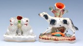 STAFFORDSHIRE SPANIEL & POODLE