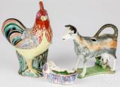 STAFFORDSHIRE SPATTERWARE COW