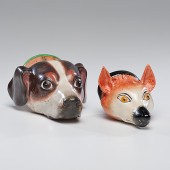 Staffordshire Stirrup Cups Eng