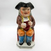 STAFFORDSHIRE TOBY JUGGlossy f