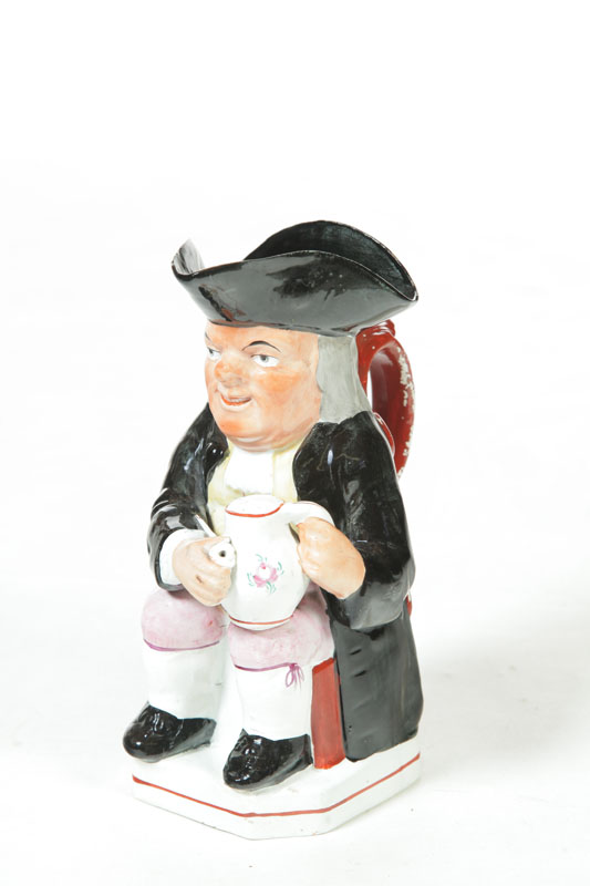 STAFFORDSHIRE TOBY PITCHER. 