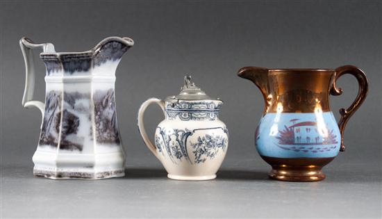 Staffordshire transfer decorated