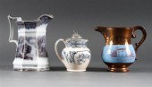 Staffordshire transfer decorat
