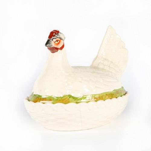 STAFFORDSHIRE TUREEN AND COVER, HEN