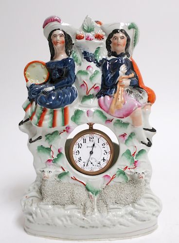 STAFFORDSHIRE WATCH HOLDERSheep,