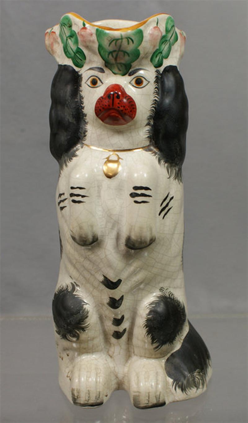 Staffordshire white and black