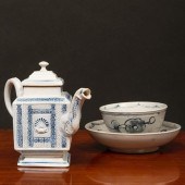 STAFFORDSHIRE WHITE SALT GLAZE