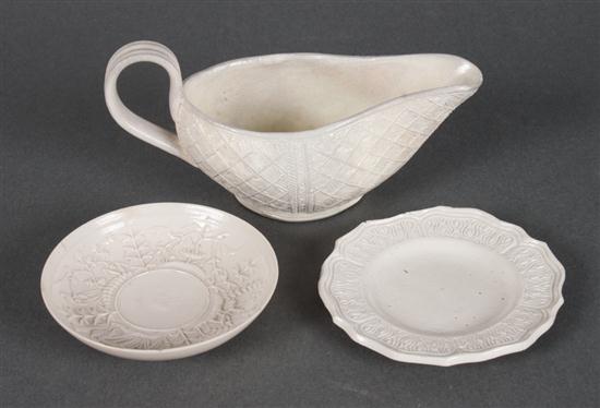 Staffordshire white salt glazed