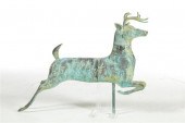STAG WEATHERVANE.  American  l