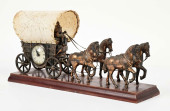 STAGECOACH DESK CLOCK<br>Circa
