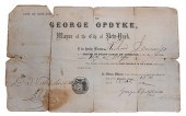 STAGECOACH LICENSE, 1863, ISSU