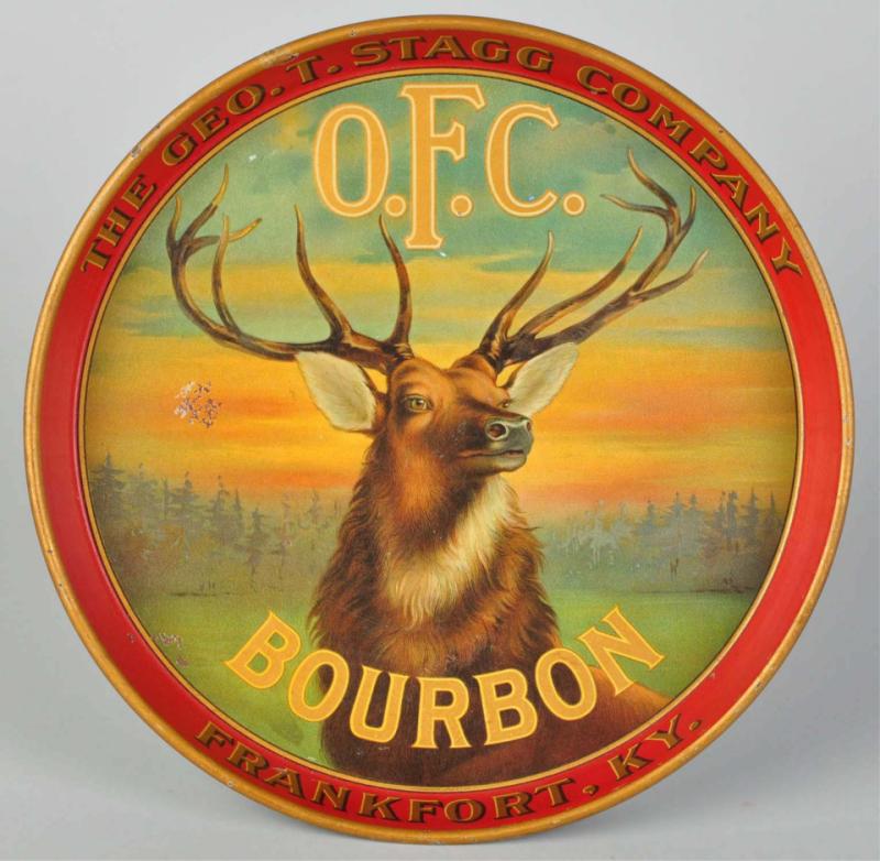 Stagg Brewing Company Tray.  1915