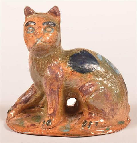 STAHL REDWARE FIGURE OF A SEATED