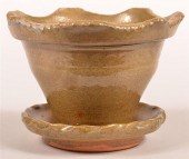 STAHL REDWARE POTTERY GREEN GL