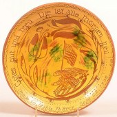 STAHL REDWARE SGRAFFITO DECORA