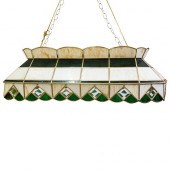 STAINED GLASS BILLIARD LIGHT F