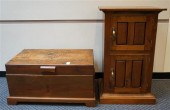 STAINED KNOTTY PINE BLANKET CH