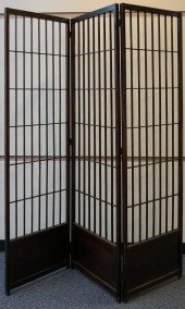 STAINED PINE THREE-FOLD FLOOR