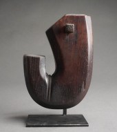 STAINED WOOD JIZAI HOOK ON STA