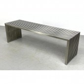 Stainless Steel Modernist Slat