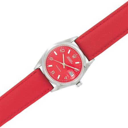 Stainless Steel Wristwatch, Rolex