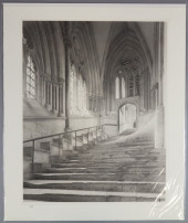 STAIRWAY TO CHAPTER HOUSE #65