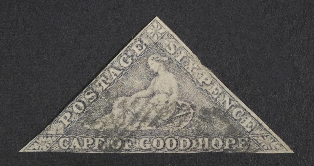 STAMP: 1855 CAPE OF GOOD HOPE,