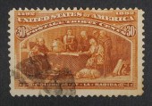 STAMP: 1893 US 30C COLUMBUS, S
