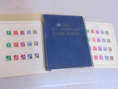 STAMP ALBUM WITH MINT, UNCIRCU