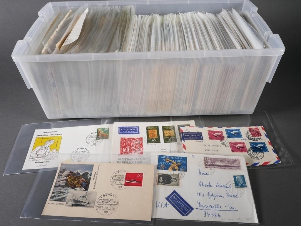 STAMP COLLECTION: 400+ GERMAN