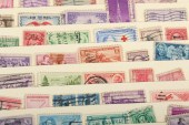 STAMP COLLECTION BINDER: INCLU