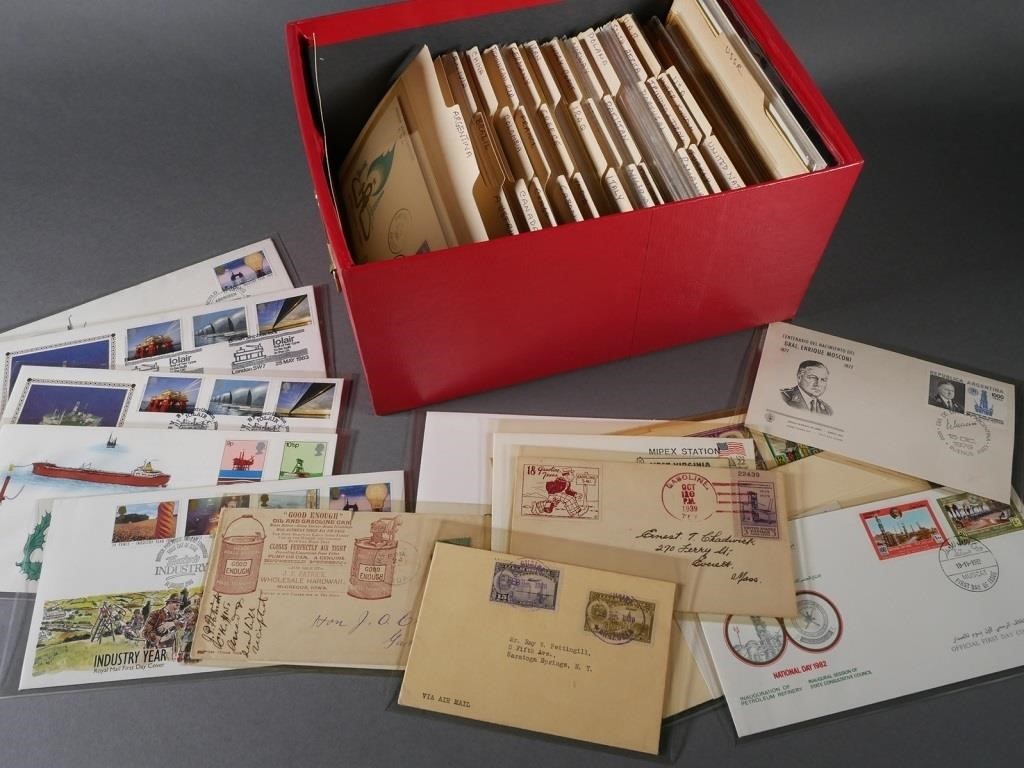 STAMP COLLECTION: PETRO RELATED
