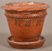 STAMPED LKT 19TH CENTURY REDWA