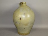 STAMPED STONEWARE JUG ATTRIBUT