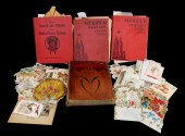 STAMPS & EPHEMERA: THREE RED M