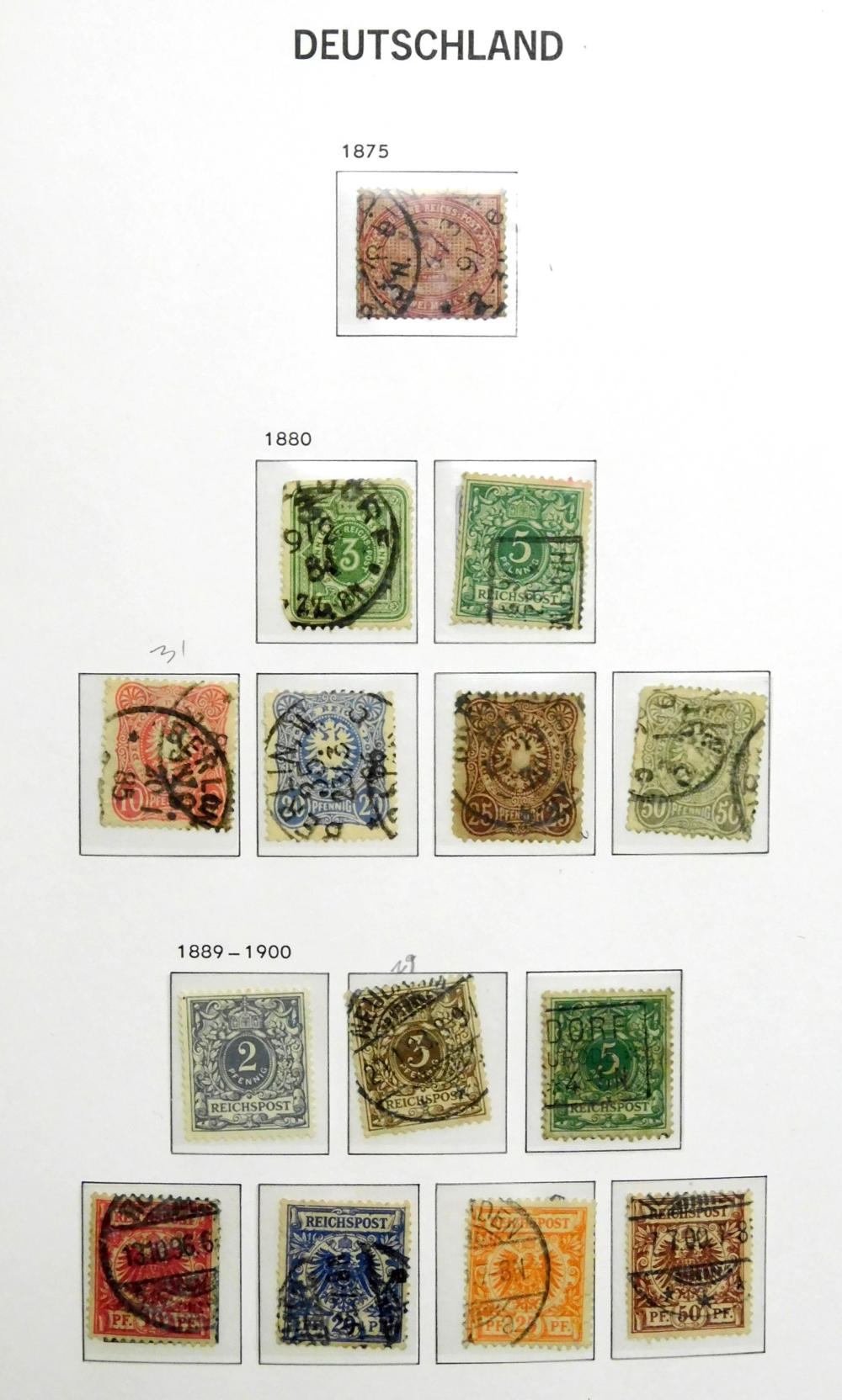 STAMPS: GERMAN, SIGNIFICANT TEN