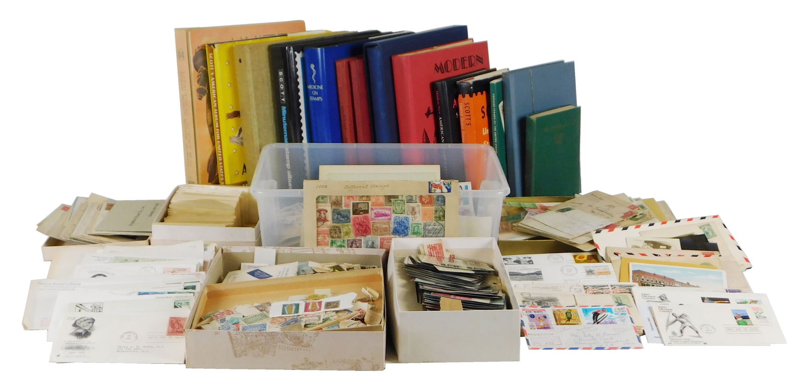 STAMPS: LARGE COLLECTION OF