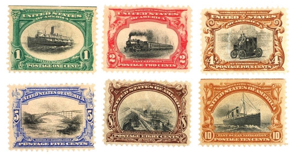 STAMPS: PAN AMERICAN #294-299