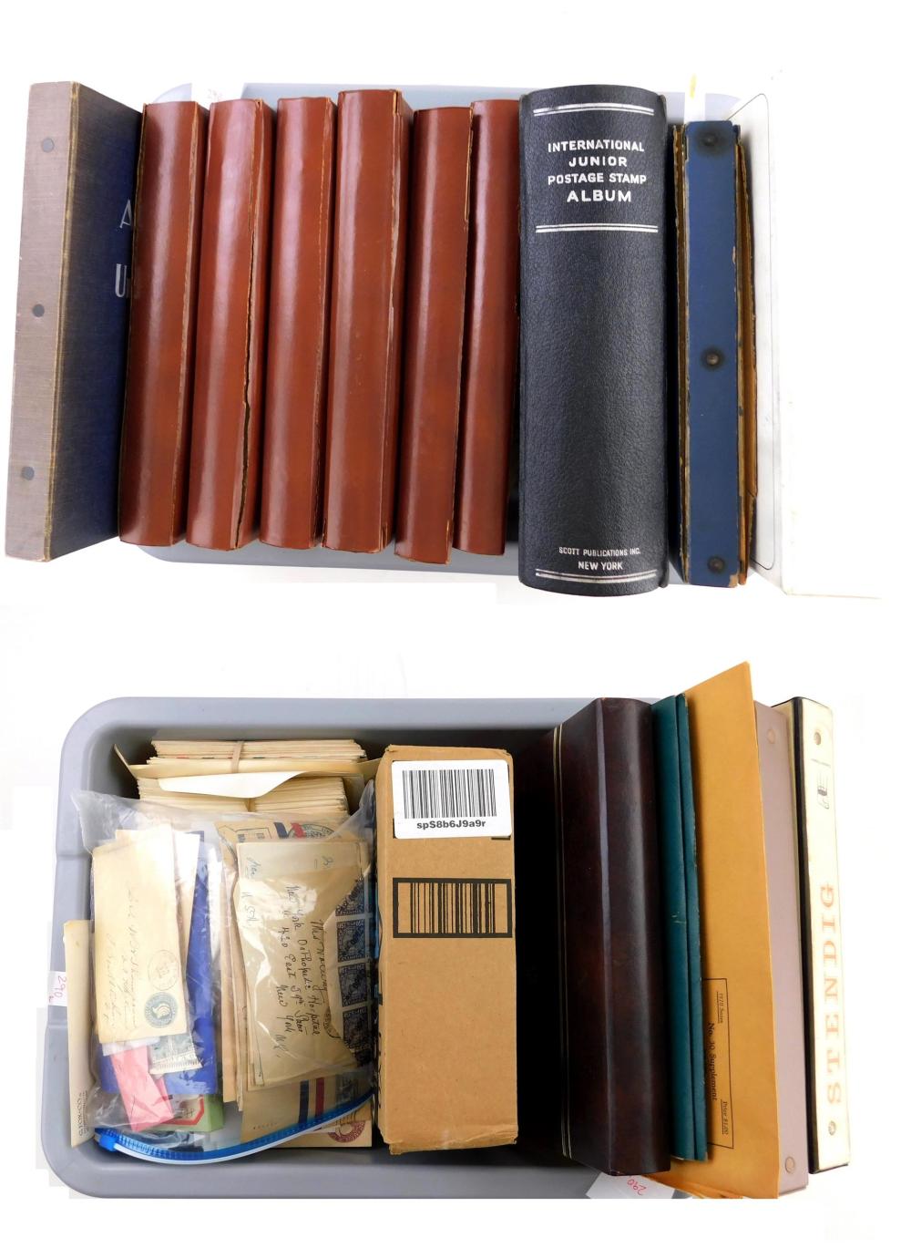 STAMPS: PARTIALLY FILLED