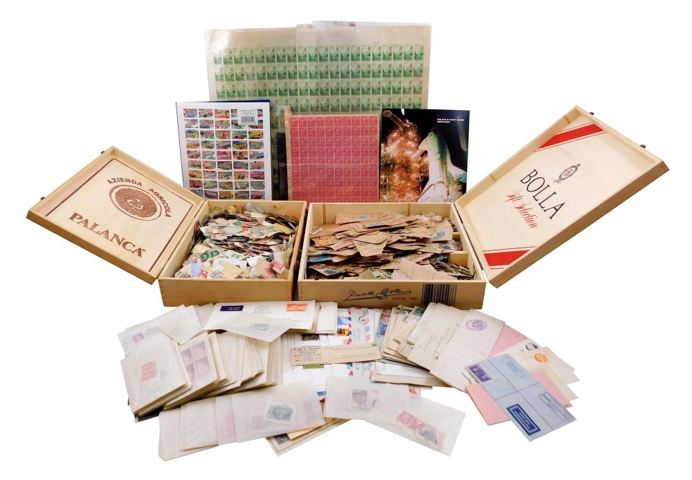 STAMPS: SMALL U.S. AND