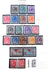 STAMPS: THREE ALBUMS AND ONE B