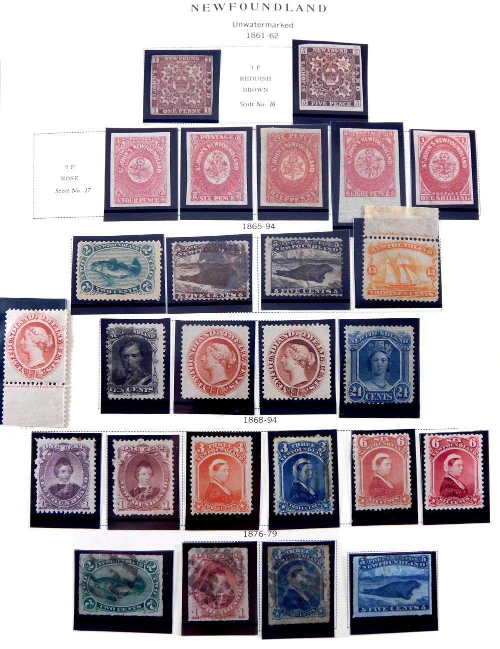 STAMPS: THREE CANADIAN PROVINCES