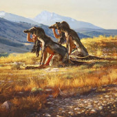 STAN DAVIS (B.1942) NATIVE AME