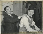 STAN LAUREL PHOTOGRAPH SIGNED.
