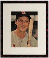 STAN MUSIAL SIGNED PORTRAIT PH