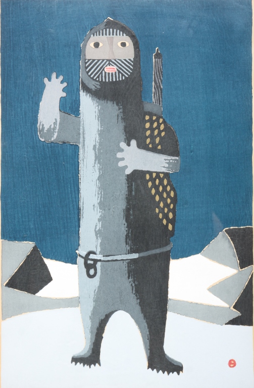 "STAND ON THE SNOW GORGE" PRINT,
